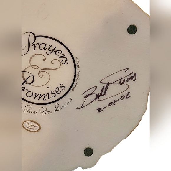 Prayers & Promises "When Life Gives You Lemons" Demdaco Stross 2001 - Picture 13 of 15